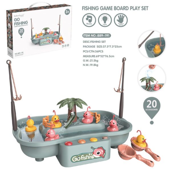 JUEGO DE PESCA PATITOS